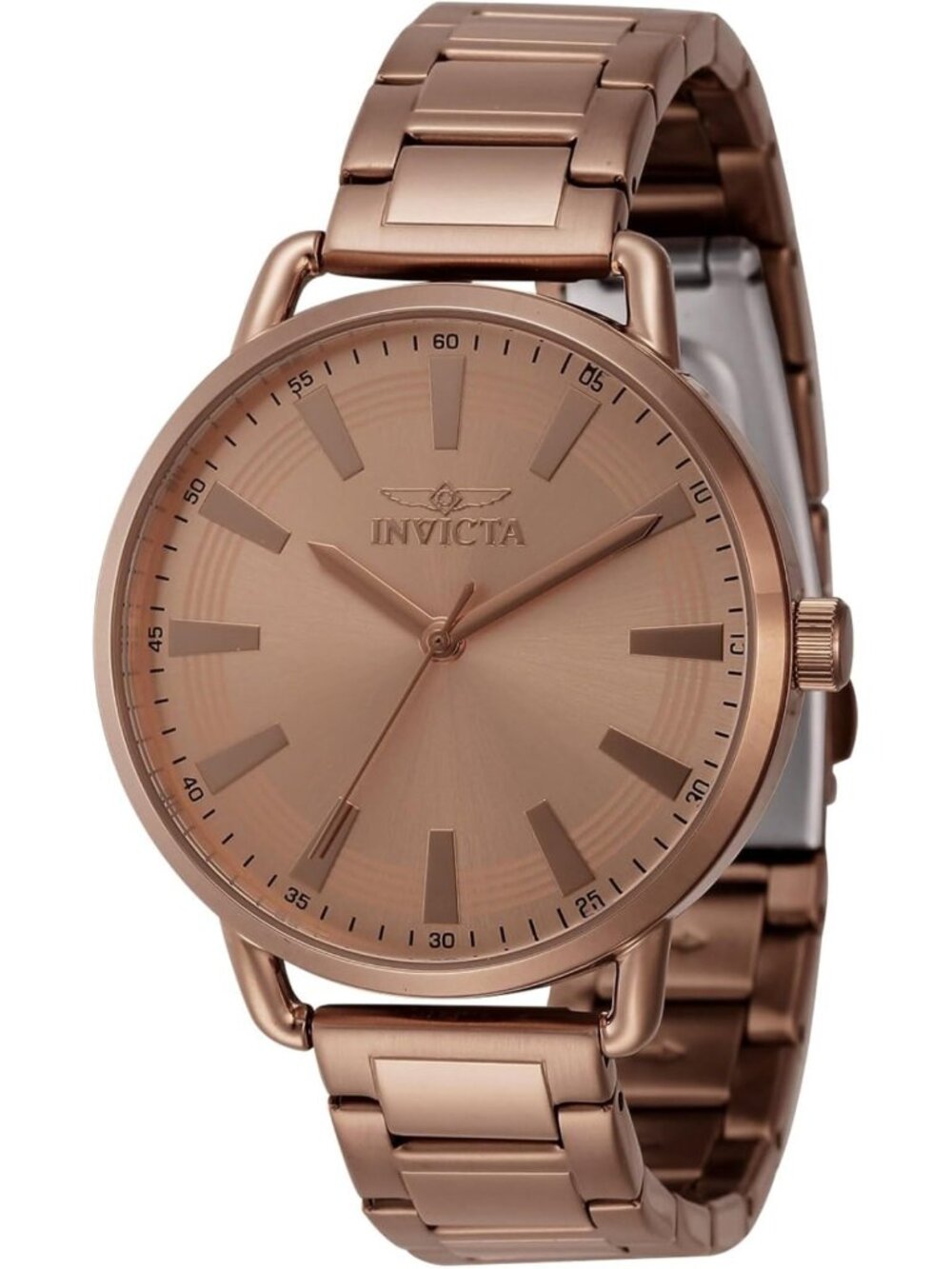 Elegant 38mm Stainless Steel Quartz Watch for Women - Wildflower Design, Stylish
